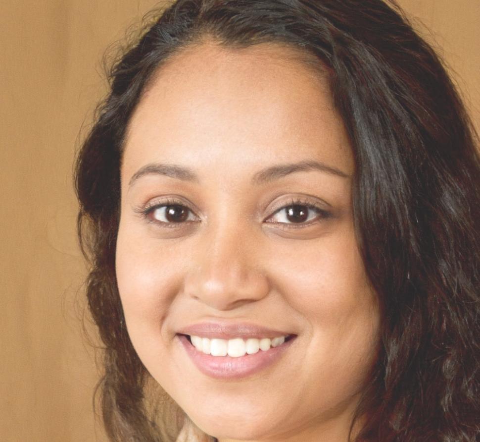 María González, estudiante exitosa